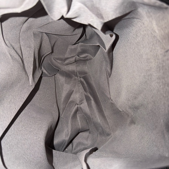 Vintage Solid Color Leather/Crossbody Bag In Black - Picture 11 of 11